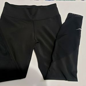 Nike One Training Dri-FIT mid-rise 7/8 gym leggings in black